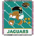 Jacksonville Jaguars "Baby" 36" x 46" Woven Jacquard Throw