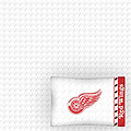 Detroit Red Wings 100% Cotton T-Shirt Jersey Knit Sheet Set