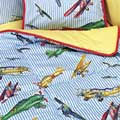 Day Bed Comforter - Red Baron Airplane