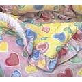Comforter - Pink Watercolor Hearts