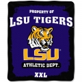 Louisiana State University LSU Tigers College "Property of" 50" x 60" Micro Raschel Throw