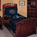Chicago Bears Twin / Full Comforter with Two Shams