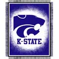 Kansas State Wildcats "Focus" 48" x 60" Woven Jacquard Throw
