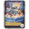 Pittsburgh Steelers "Home Field" 48" x 60" Woven Tapestry Throw