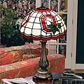 Ohio State Buckeyes NCAA Stained Glass Table Lamp