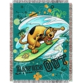 Scooby Doo Dawgin Out 48" x 60" Metallic Tapestry Throw