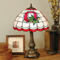 Ohio State OSU Buckeyes NCAA College Stained Glass Tiffany Table Lamp