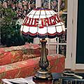 Columbus Blue Jackets NHL Stained Glass Table Lamp