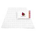 Louisville Cardinals 100% Cotton T-Shirt Jersey Knit Sheet Set