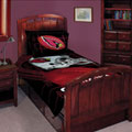 Arizona Cardinals Twin / Full Comforter with Two Shams
