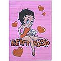 Betty Boop with Hearts Rug (39" x 58")
