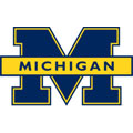 Michigan Blue Logo Fathead NCAA Wall Graphic