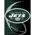 New York Jets "Diamondplate" 60" x 80" Super Plush Throw