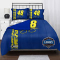 Jimmie Johnson 48 NASCAR Twin Comforter Set with 2 Shams 63" x 86"