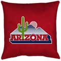 Arizona Wildcats Locker Room Toss Pillow
