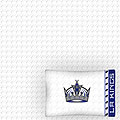 Los Angeles Kings 100% Cotton T-Shirt Jersey Knit Sheet Set