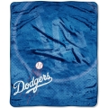 Los Angeles Dodgers MLB "Retro" Royal Plush Raschel Blanket 50" x 60"