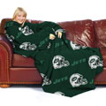 NFL New York Jets Comfy Throw Blanket with Sleeves