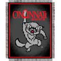 Cincinnati Bearcats "Focus" 48" x 60" Woven Jacquard Throw
