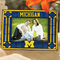 Michigan Wolverines NCAA College 6.5" x 9" Horizontal Art-Glass Frame