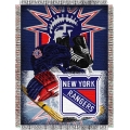 New York Rangers NHL Style "Home Ice Advantage" 48" x 60" Tapestry Throw