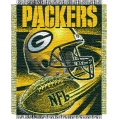 Green Bay Packers NFL "Spiral" 48" x 60" Triple Woven Jacquard Throw