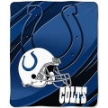 Indianapolis Colts NFL Micro Raschel Blanket 50" x 60"