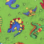 Dinosaur Lime Bedding, Accessories & Room Decor