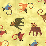 Jungle Jive Monkeys Bedding, Accessories & Room Decor