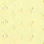 Eyelet Light Yellow  Bedding, Accessories & Room Decor