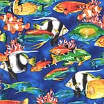 Pacific Reef Tropical Fish Bedding, Accessories & Room Decor