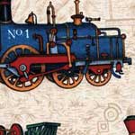 Old Trains Bedding, Accessories & Room Decor