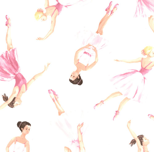 Ballet Dancer Fabric