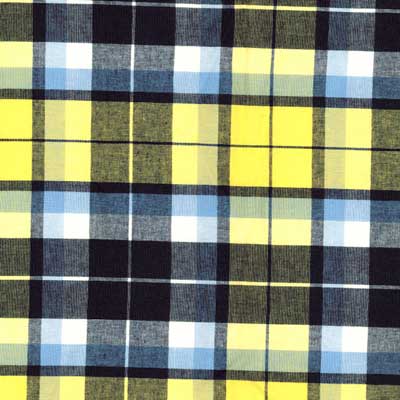 Blue Moon Plaid Fabric