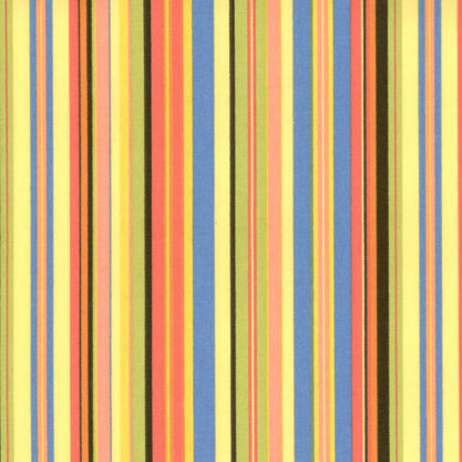 Cocoa Stripe Waverly Fabric