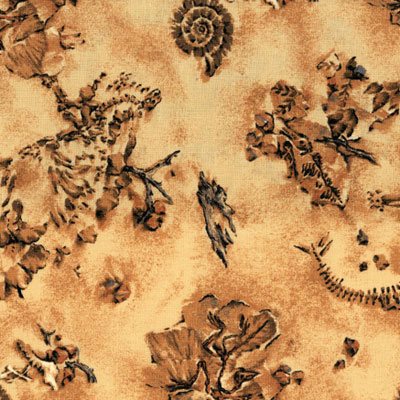 Dinosaur Bones Fabric