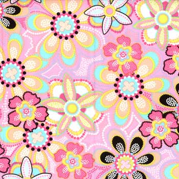 Fandango Flowers Fabric