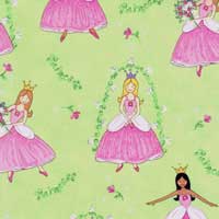 Glitter Princess Fabric