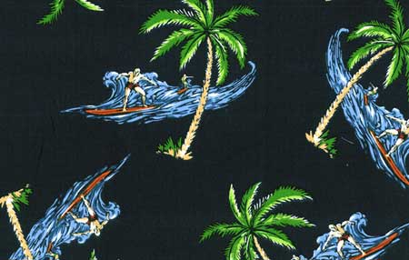 Hang Ten Navy Fabric