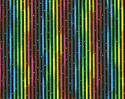 Mardi Gras Stripes Fabric