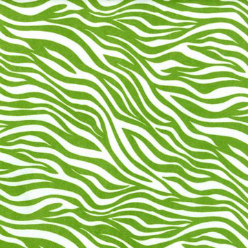 Nu Suede Lime Zebra Fabric