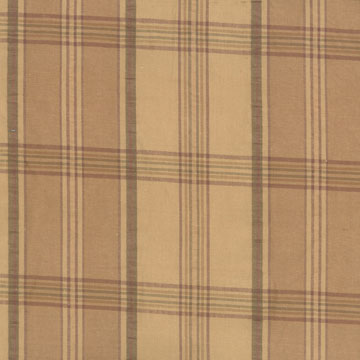 Northwoods Plaid Tan Fabric