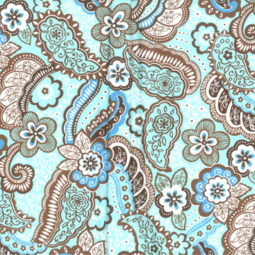 Rhinestone Cowgirl Paisley Fabric