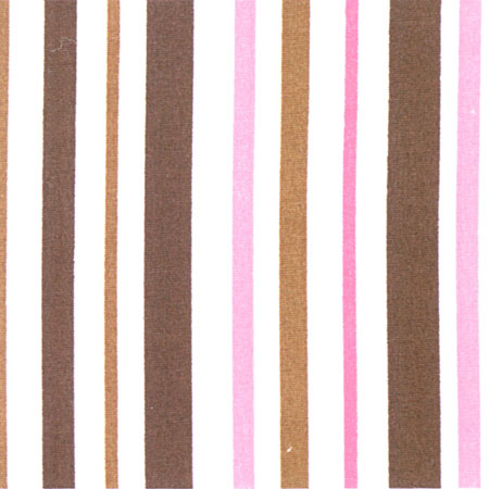 Strawberry Cordial Stripe Fabric