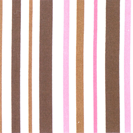 Strawberry Cordial Stripe Fabric