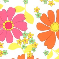 Taffy Flowers Waverly Fabric
