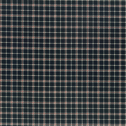 Tartan Black Fabric
