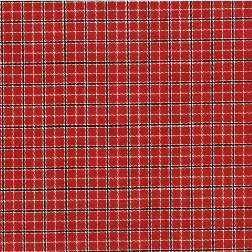 Tartan Red Fabric