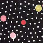 Deco Dots Black Waverly Bedding & Accessories