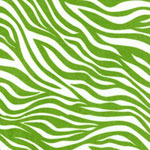 Nu Suede Lime Zebra Bedding & Accessories